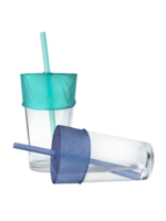 GoSili Silicone Lid with Straw 2 Pack Multiple Colors