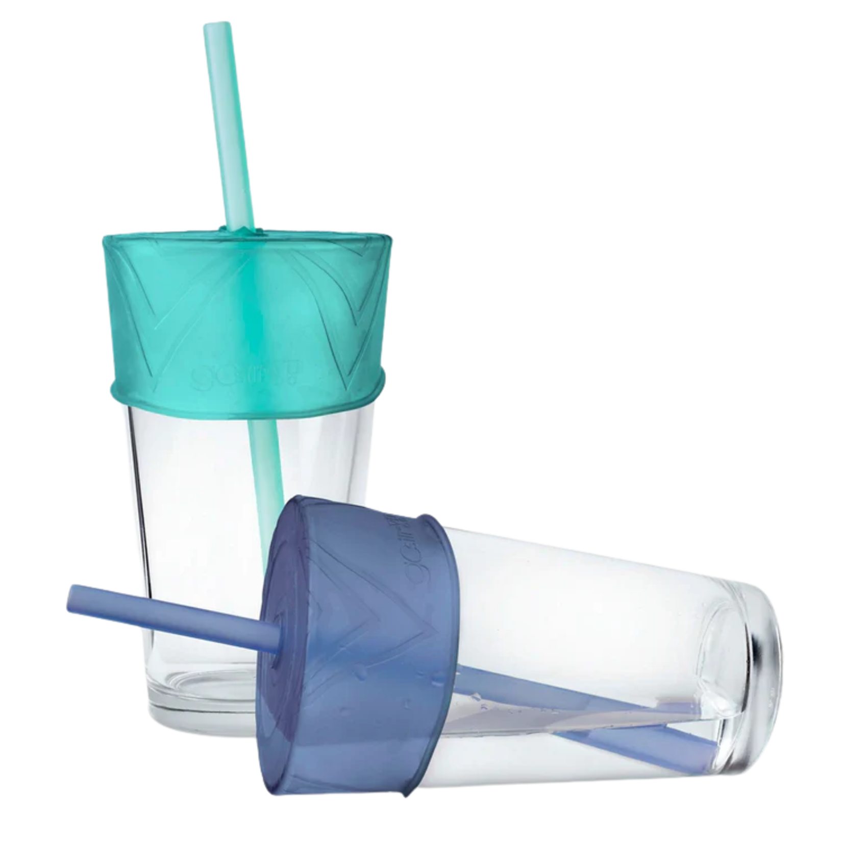 GoSili Silicone Lid with Straw 2 Pack Multiple Colors