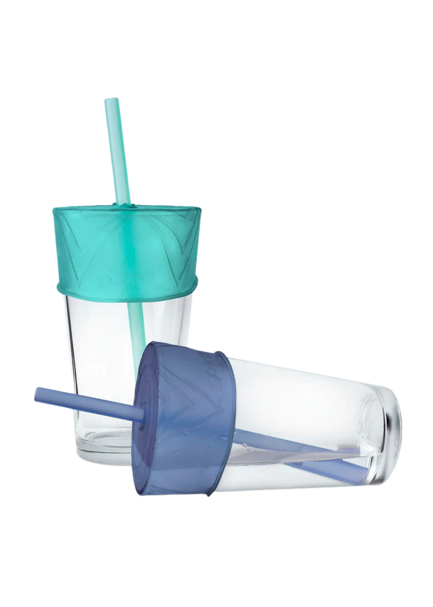 GoSili Silicone Lid with Straw 2 Pack Multiple Colors
