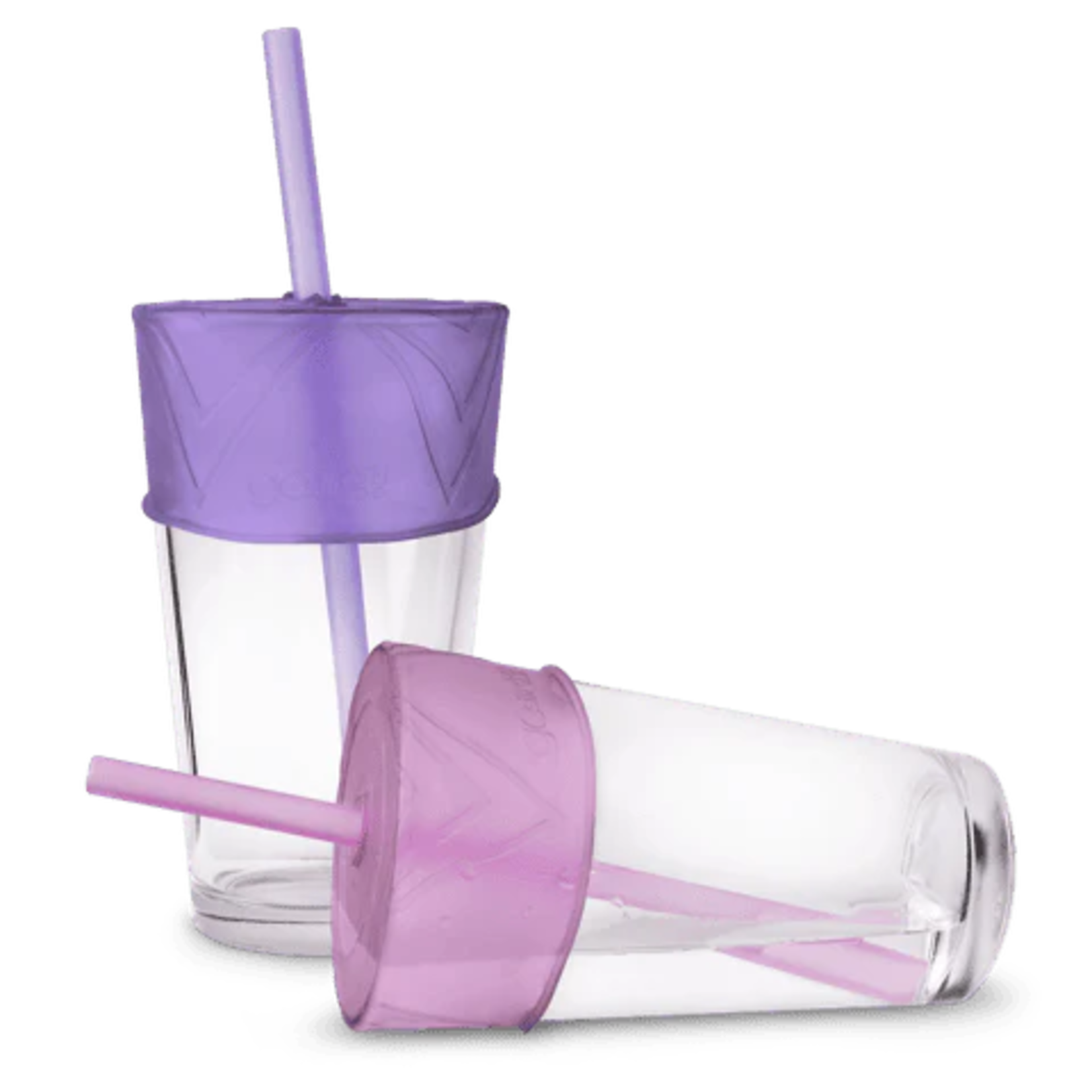 GoSili Silicone Lid with Straw 2 Pack Multiple Colors