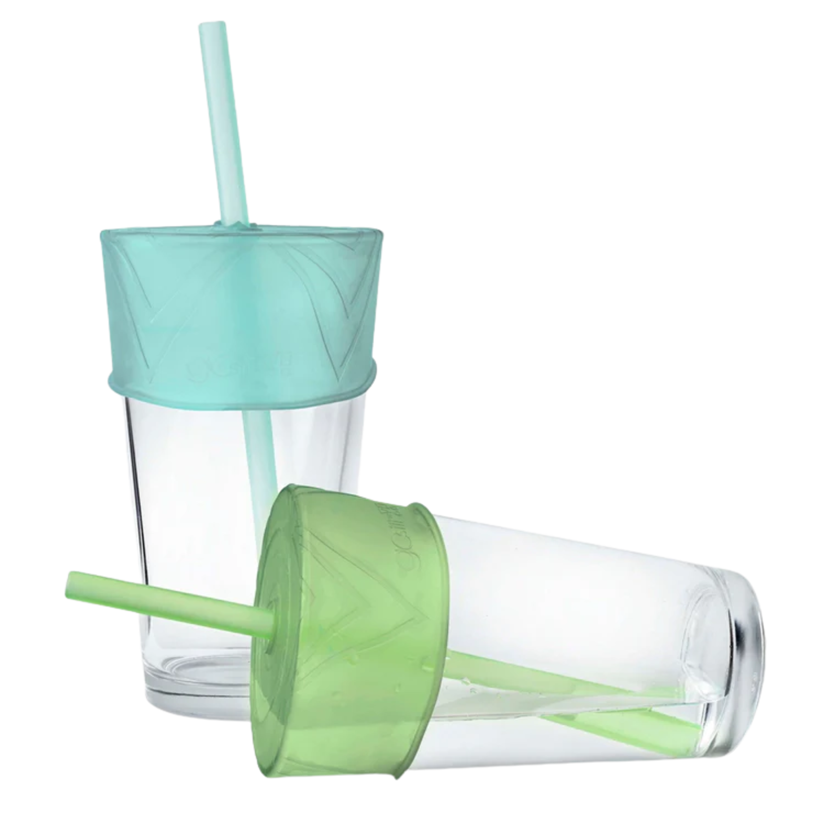 GoSili Silicone Lid with Straw 2 Pack Multiple Colors