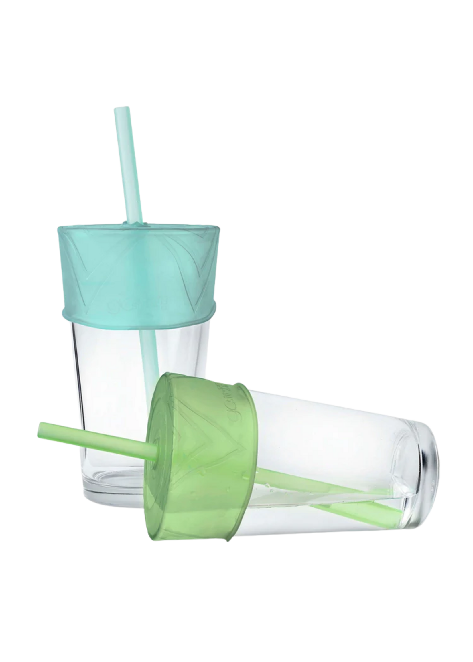 GoSili Silicone Lid with Straw 2 Pack Multiple Colors