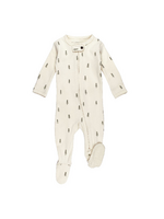 L'oved Baby Zipper Footie Pinecone or Tree