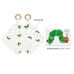 L'oved Baby Hungry Caterpillar Lovey with Removable Teething Ring & Book