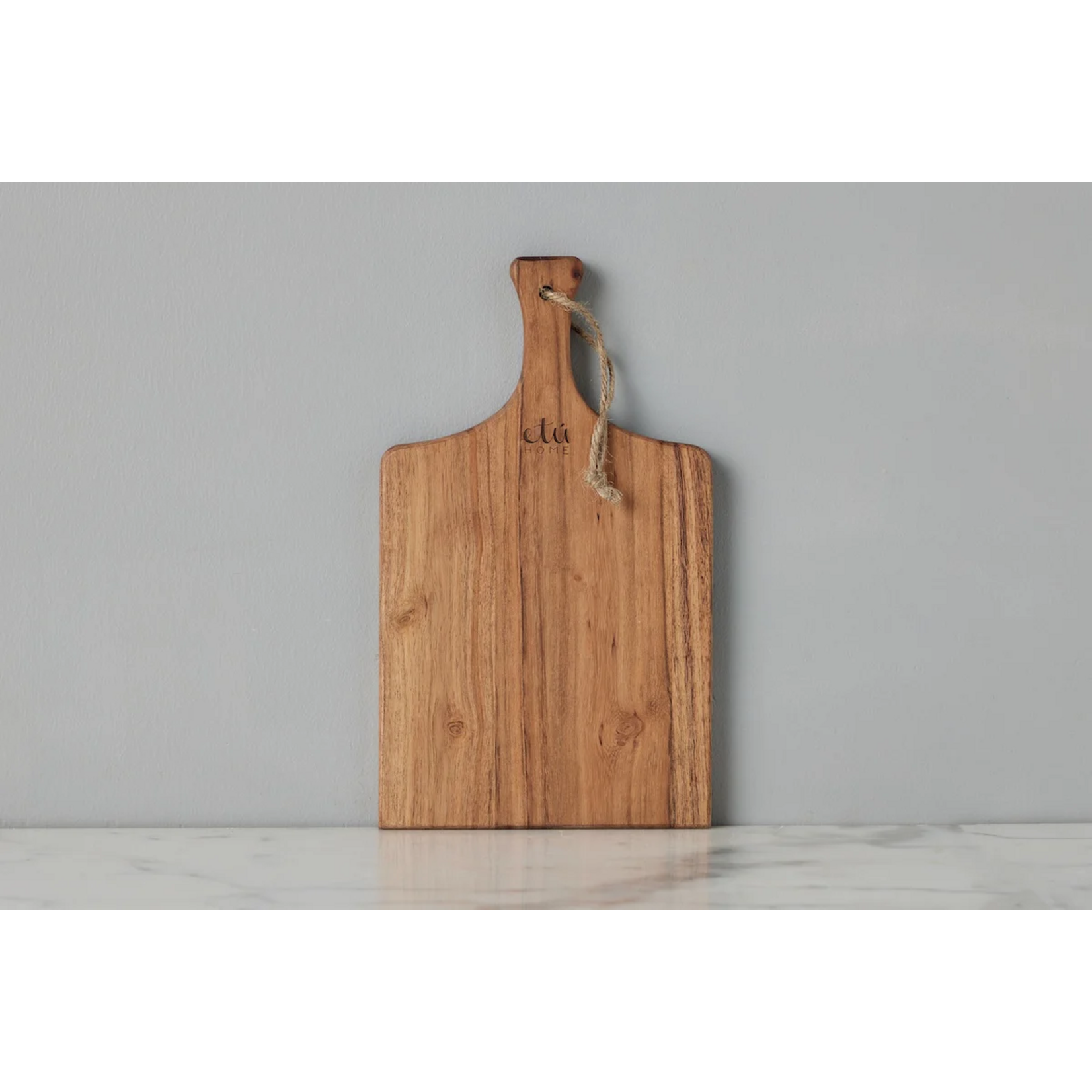 Etu Home Mini Natural Acacia Wood Charcuterie Cheese Board