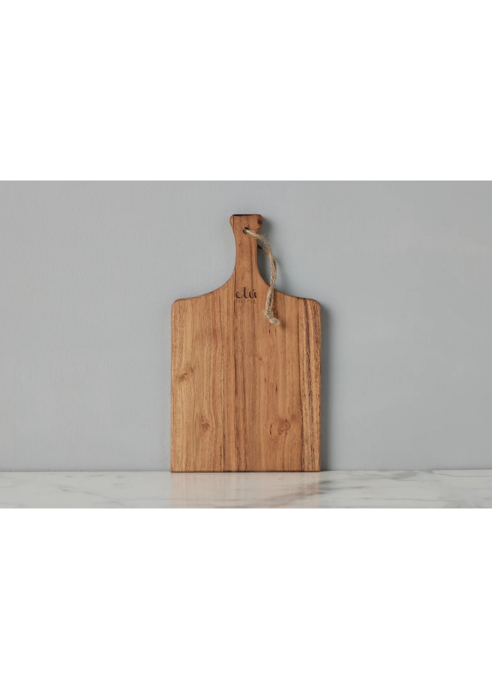 Etu Home Mini Natural Acacia Wood Charcuterie Cheese Board