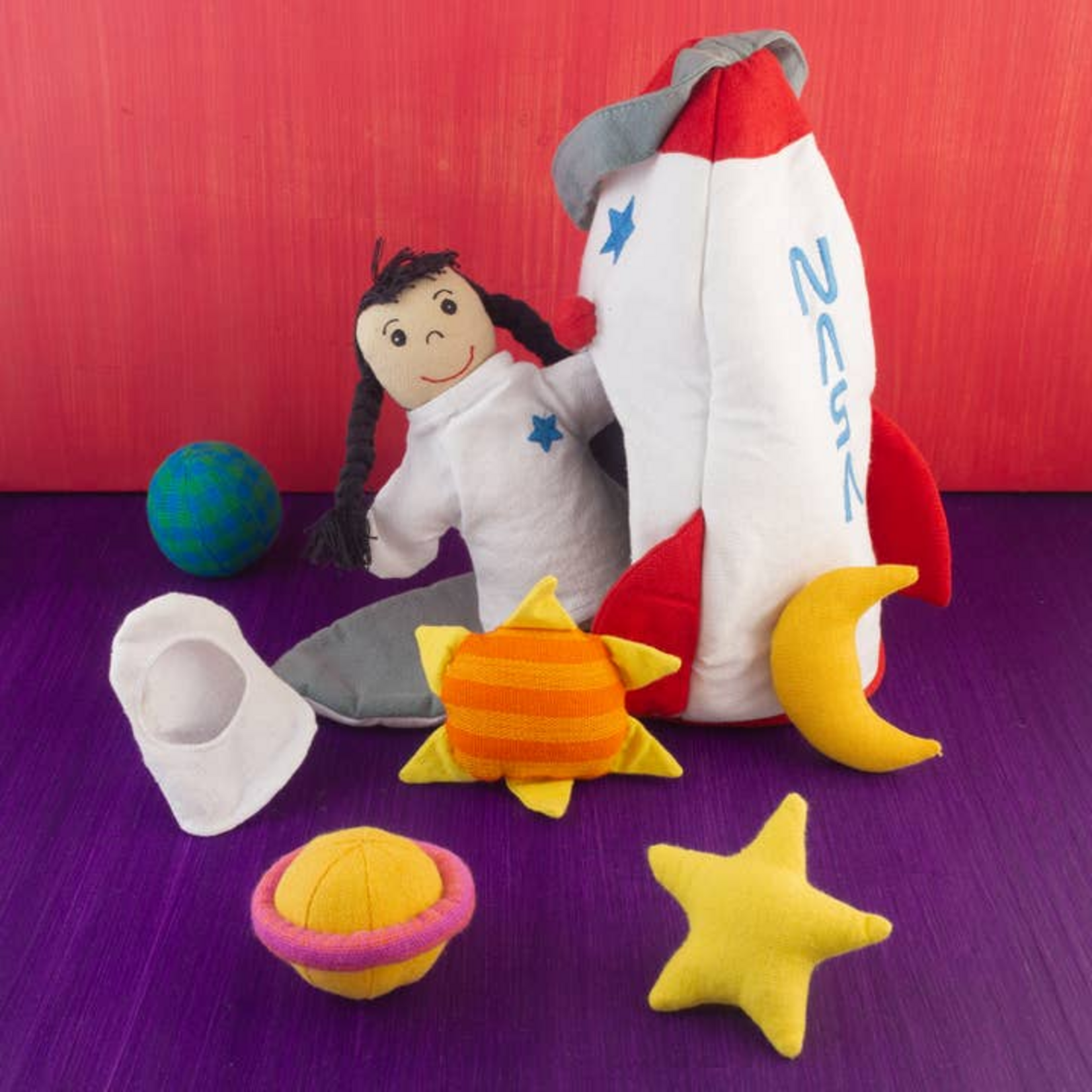 Mr. Ellie Pooh Organic Cotton Playhouse Rocket Ship