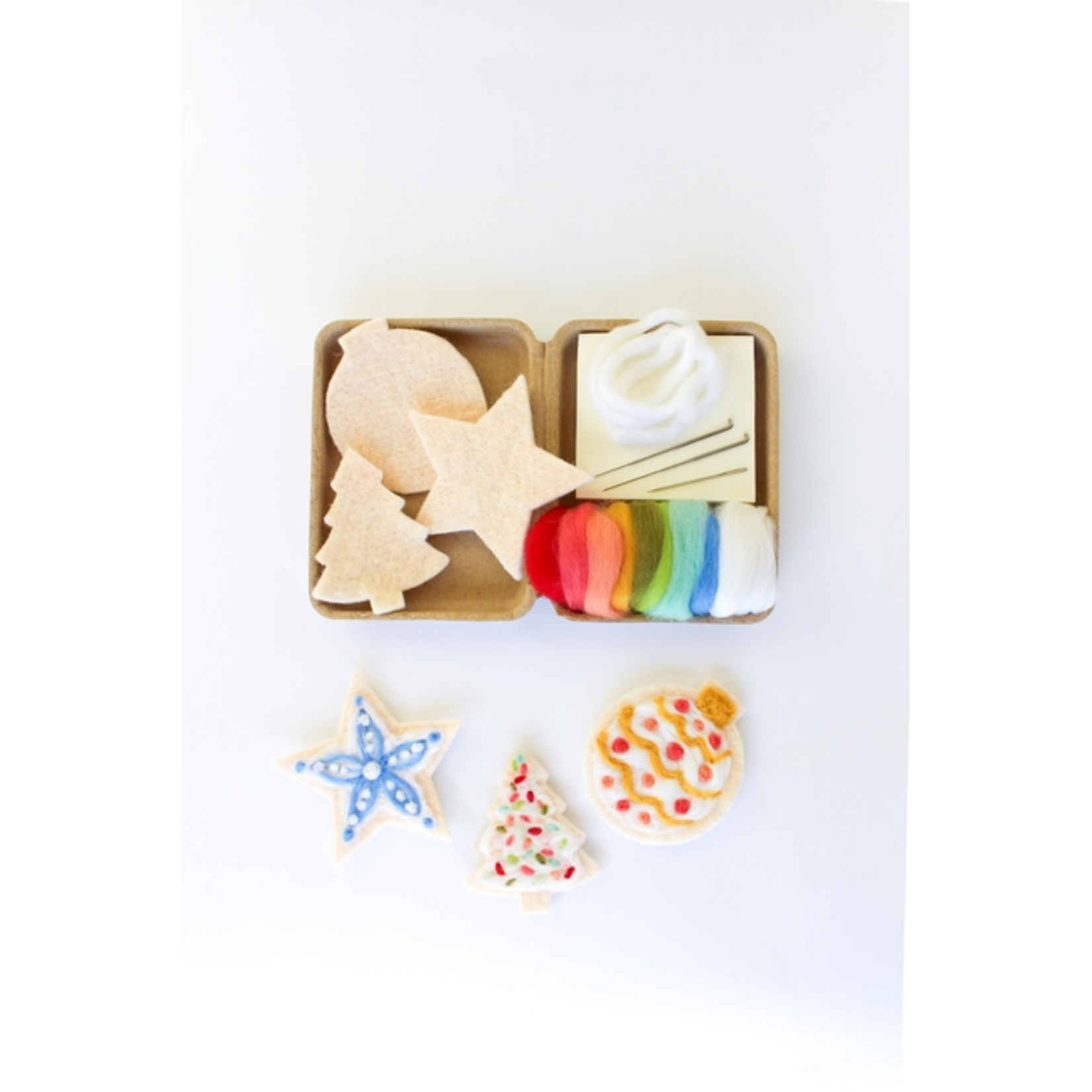 Sheep Creek Studio Mini Sugar Cookie Felting Craft Kit