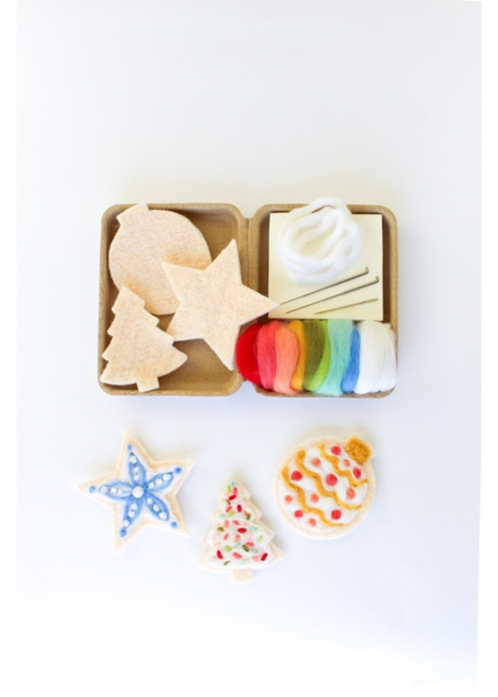 Sheep Creek Studio Mini Sugar Cookie Felting Craft Kit