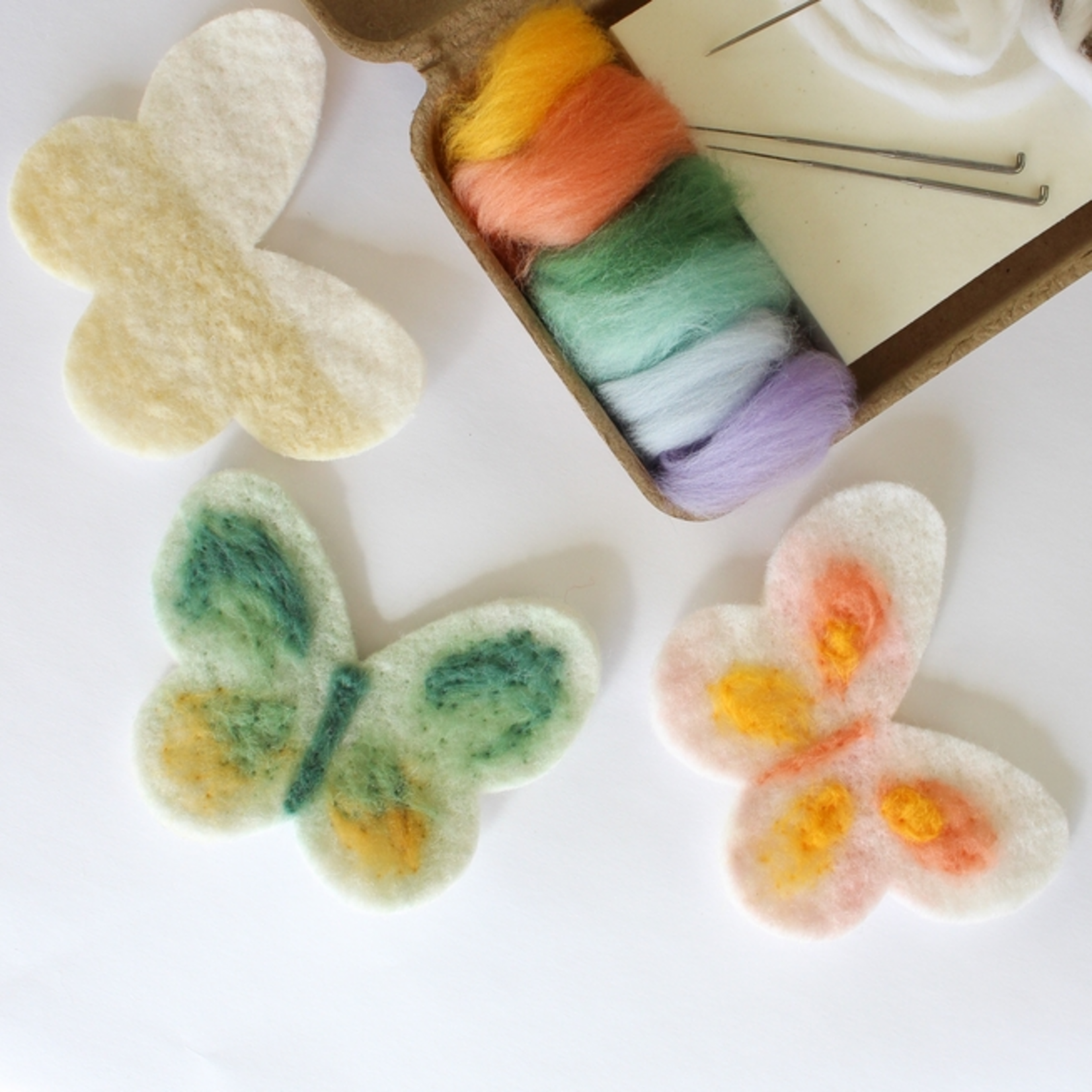 Sheep Creek Studio Mini Butterfly Felting Craft Kit