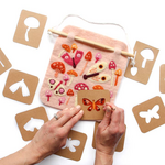 Sheep Creek Studio Moth & Mushroom Banner Felting Kit