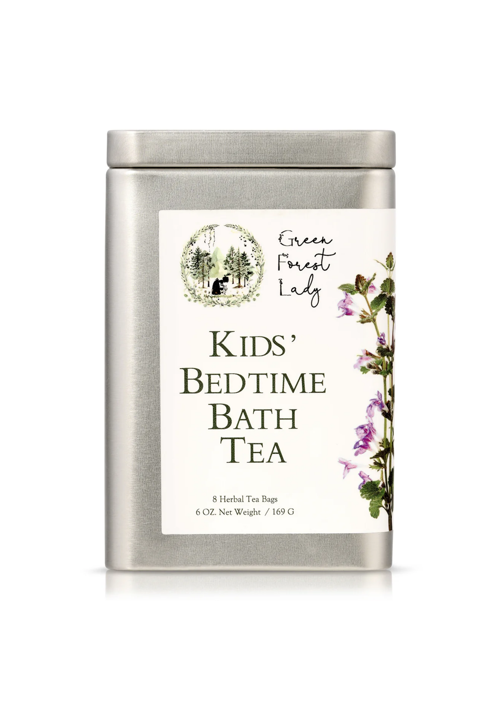 Green Forest Lady Kids' Bedtime Bath Tea