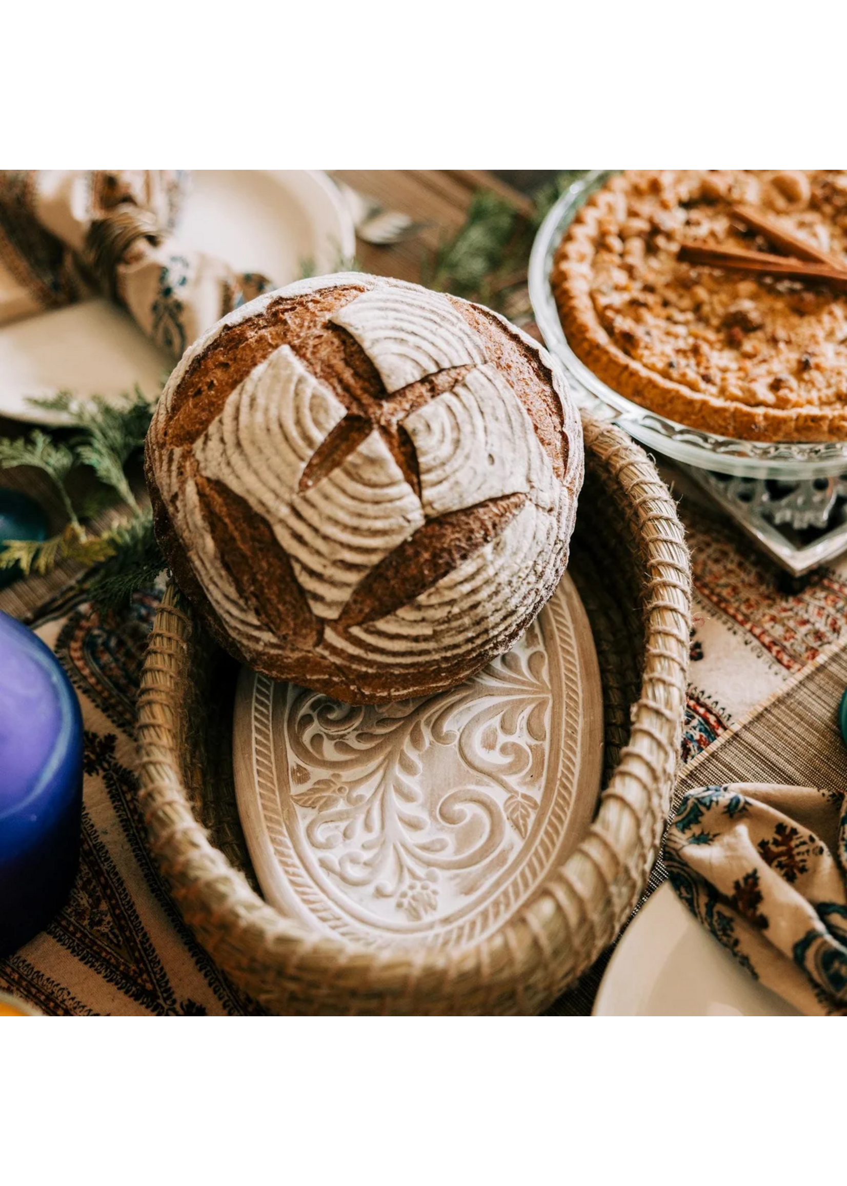 Toasty Oval Bread Warmer Basket