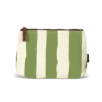 Maika Goods Recycled Canvas Pouch Medium - Linea Olive