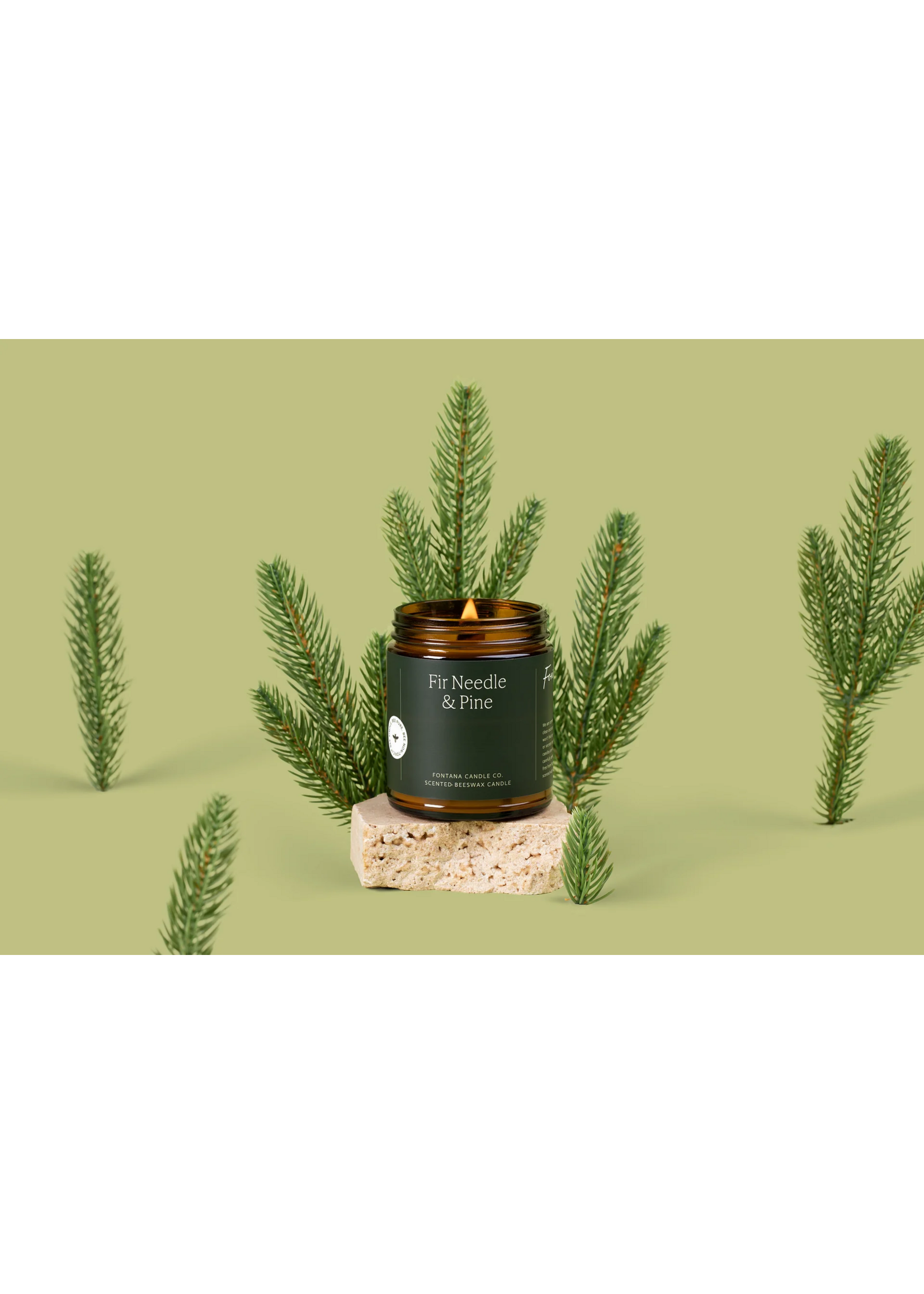 Fontana Candle Co Fir & Pine Candle 9oz