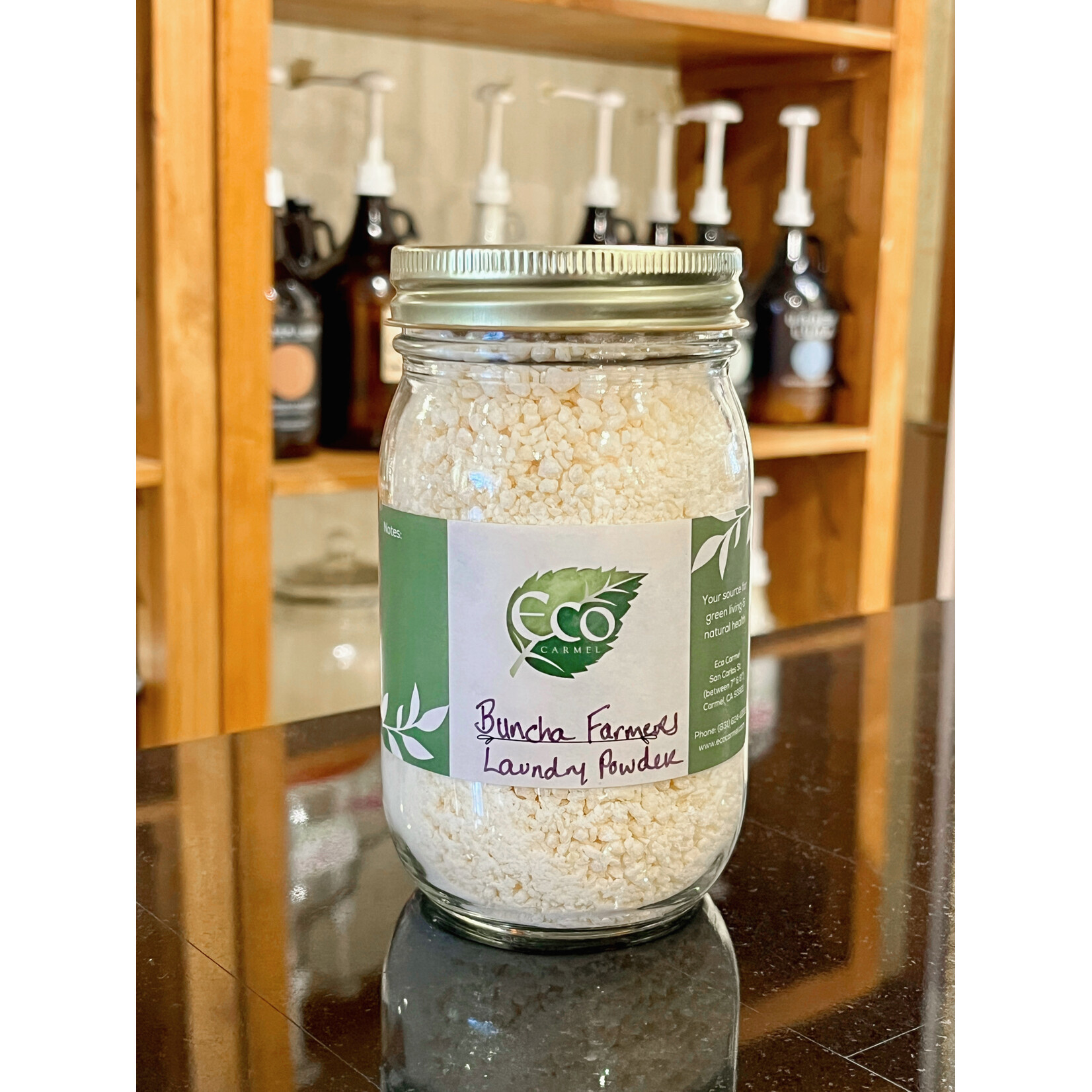 Buncha Farmers Laundry Soap in Mason Jar