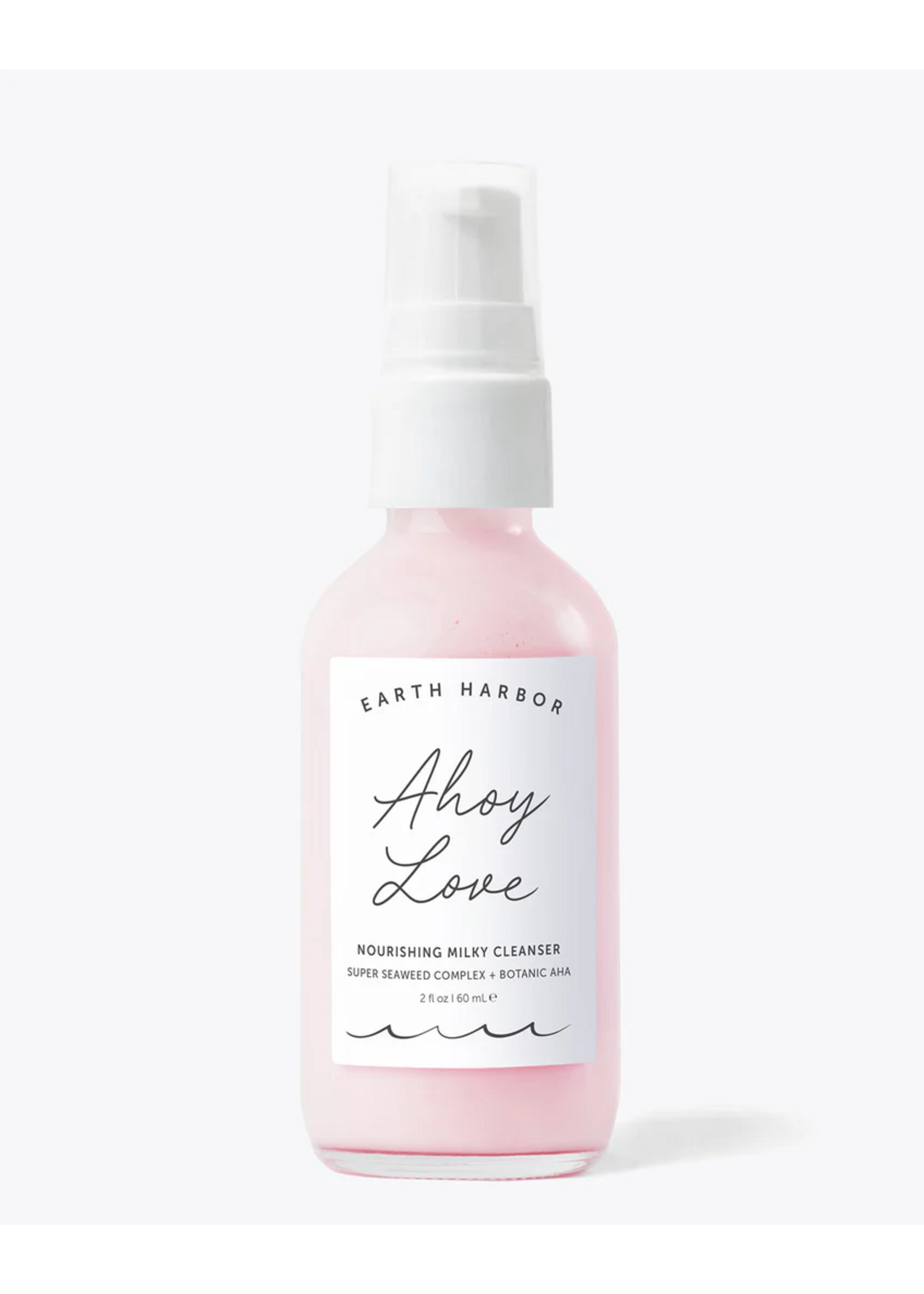 Earth Harbor Ahoy Love Cream Cleanser: Hibiscus + Green Tea
