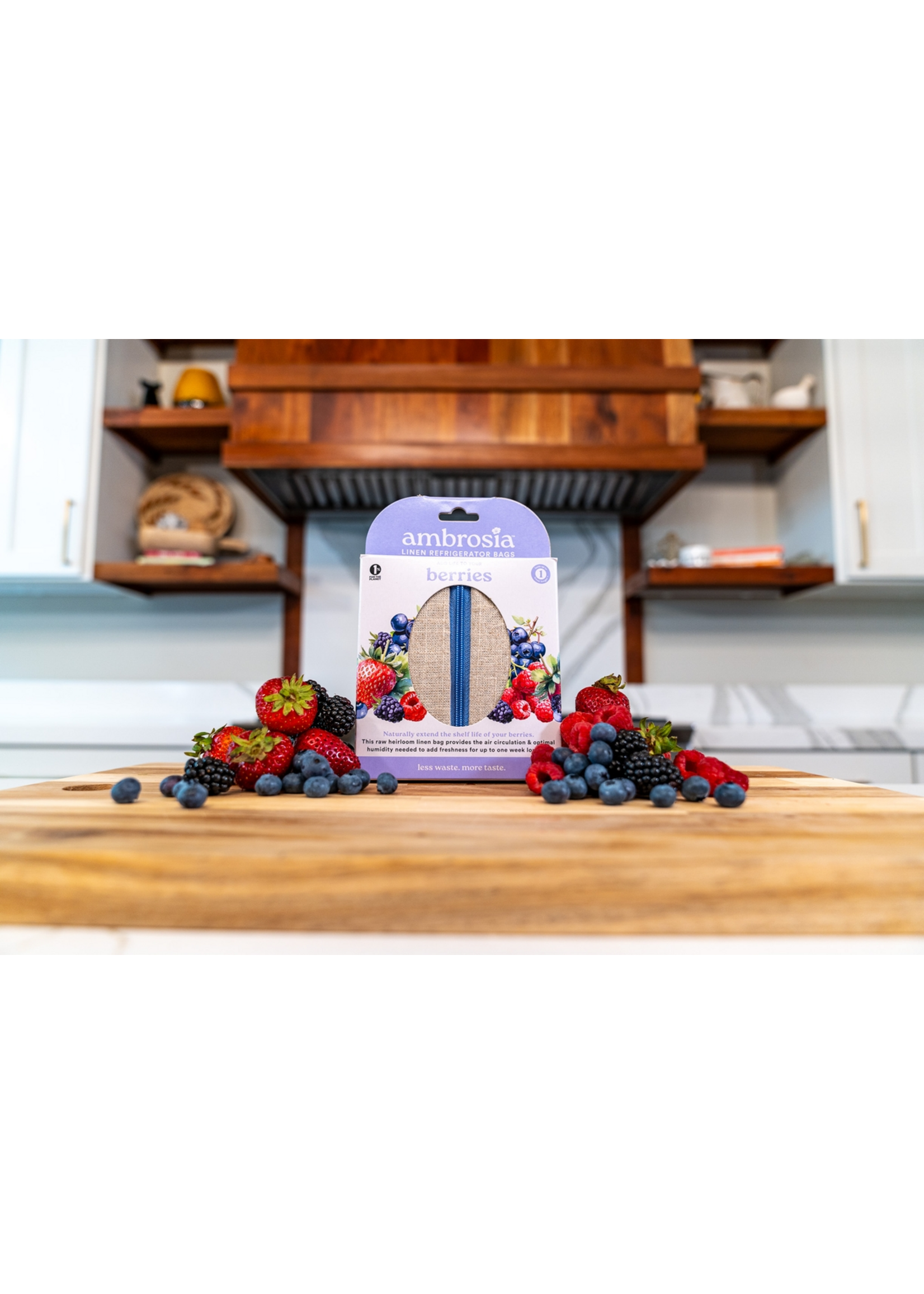 Ambrosia Linen Produce Bag  - Berries