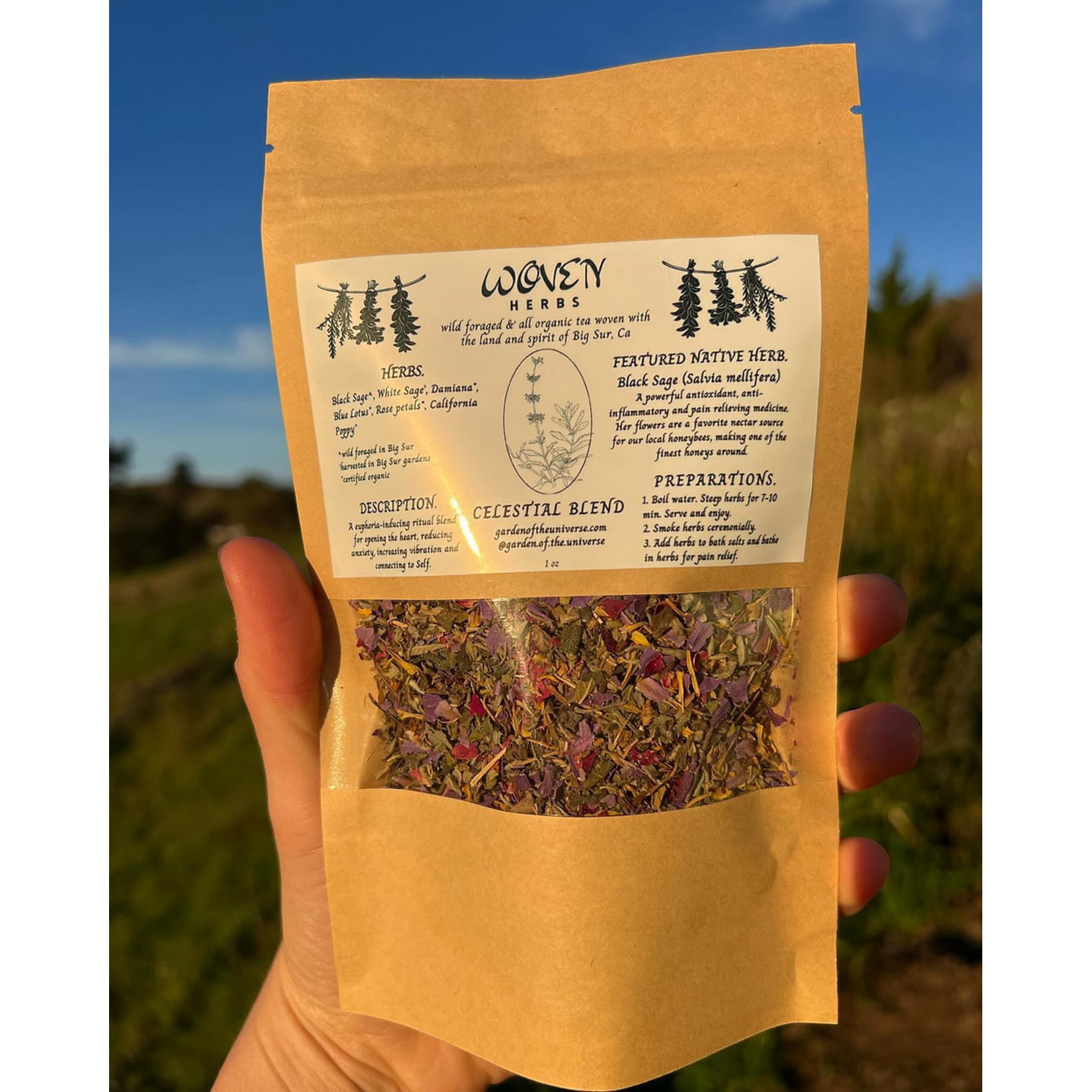 Woven Herbs Celestial Tea Loose Leaf 2oz