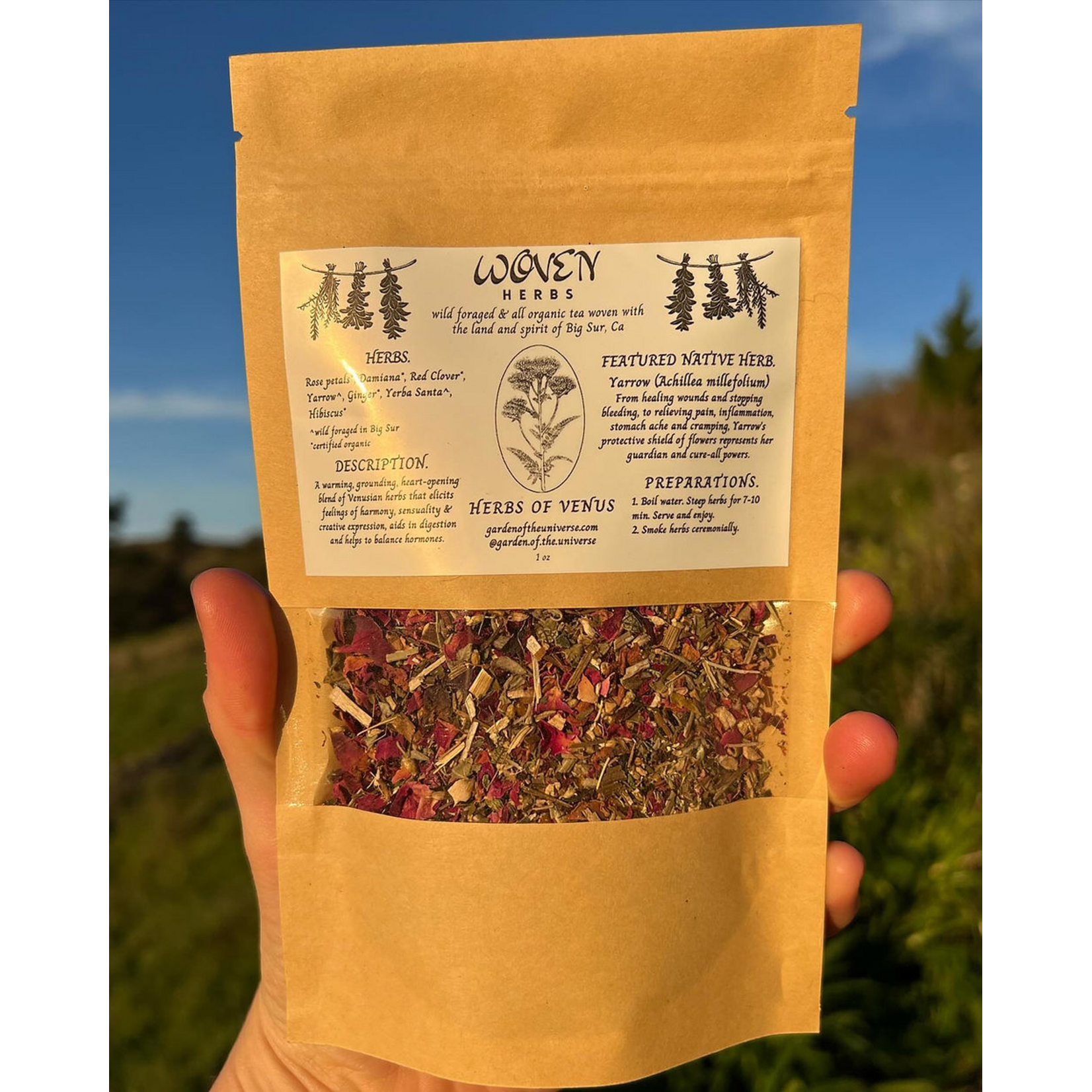 Woven Herbs Herbs of Venus Tea Loose Leaf 2oz