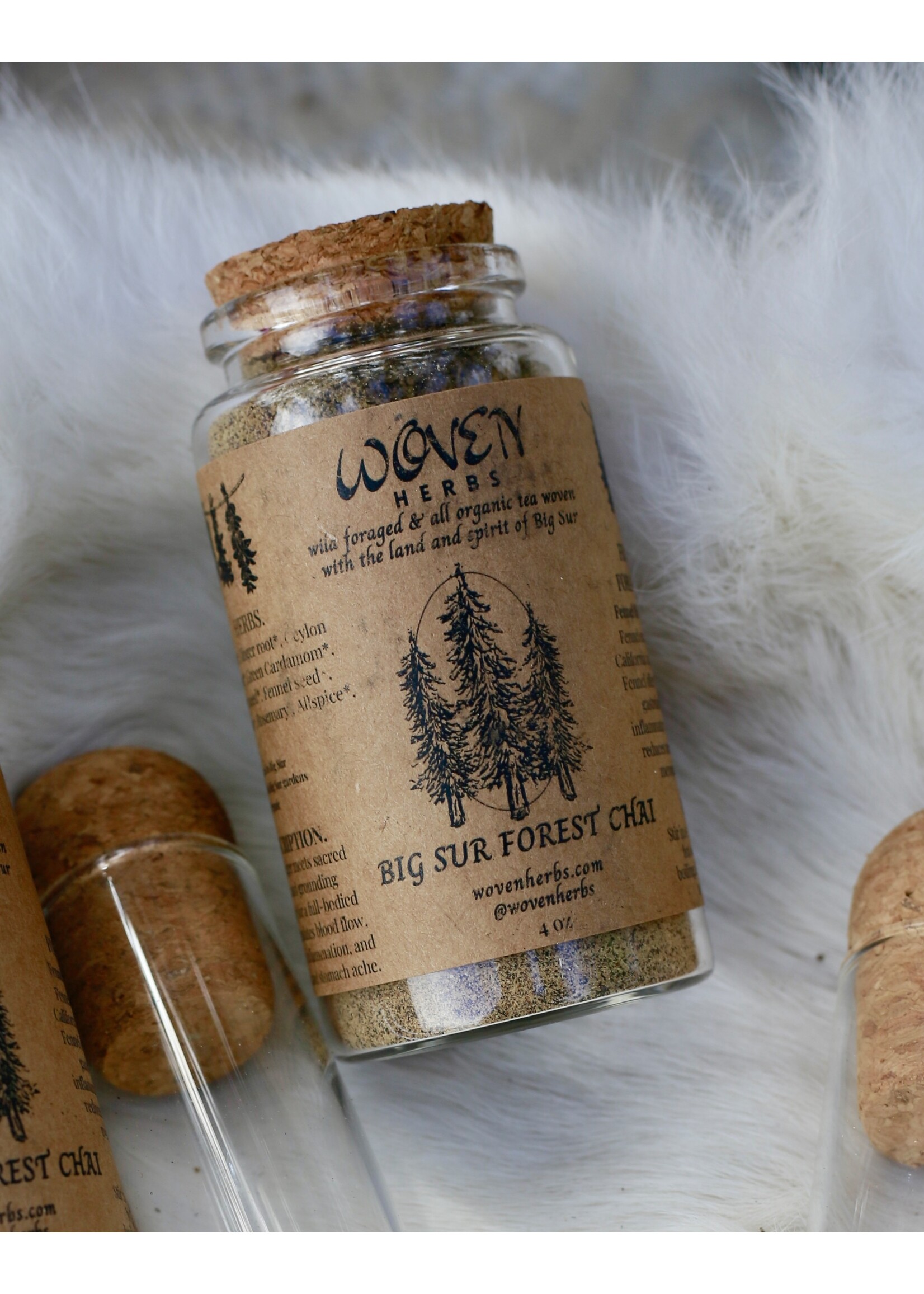 Woven Herbs Forest Chai Tea Loose Leaf 7oz