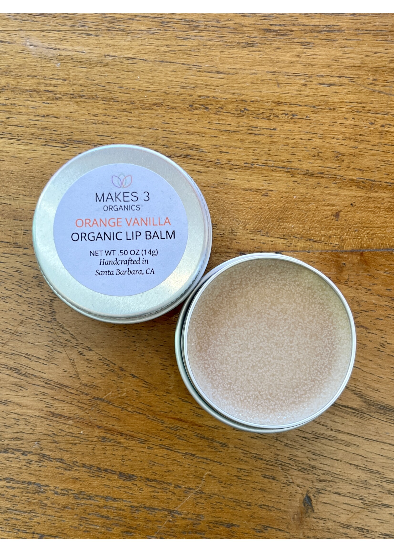 Makes 3 Lip Balm