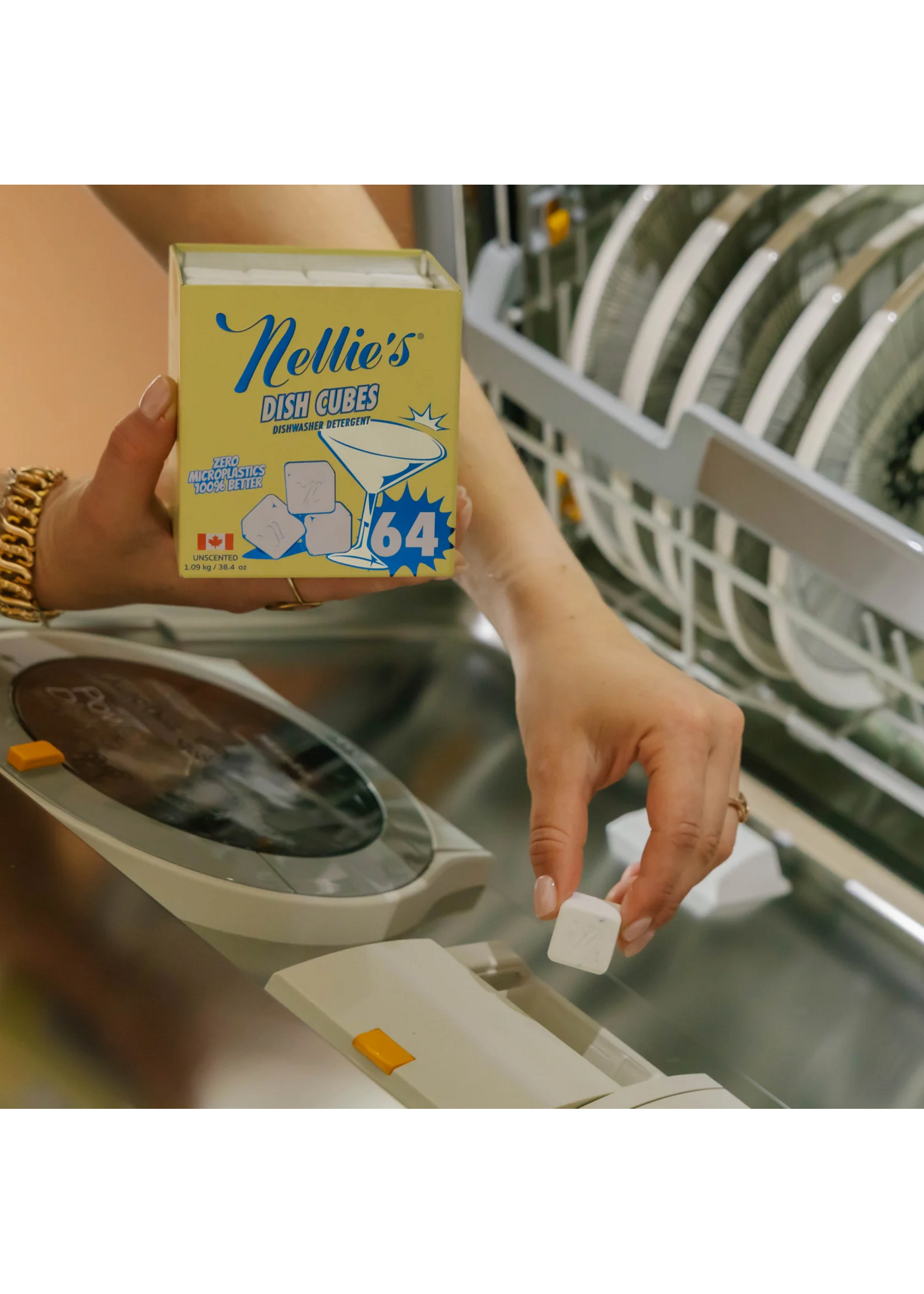 Nellie's Clean Dishwasher Cubes