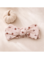 L'oved Baby Smocked Tie Headband Cherry Apple