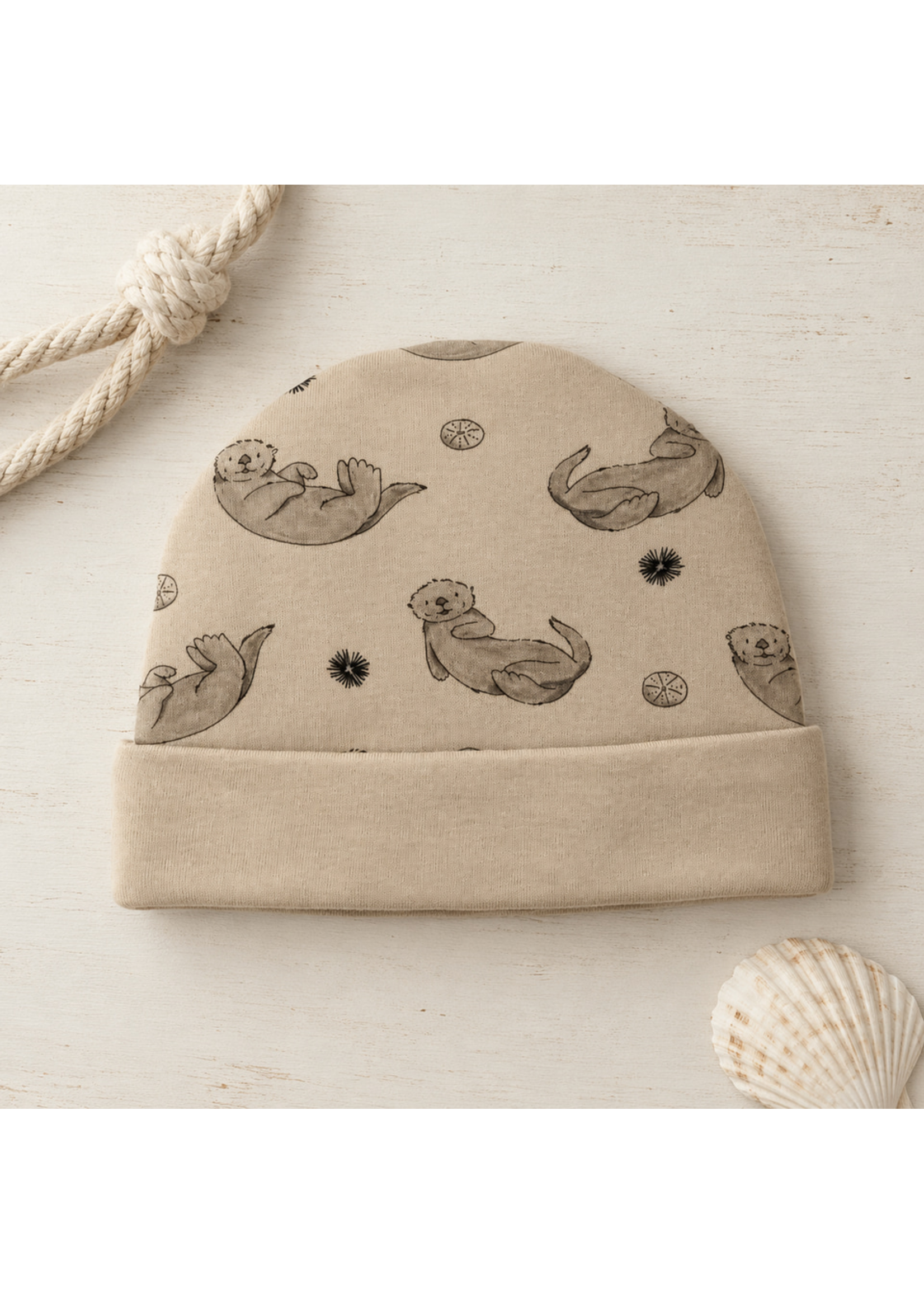L'oved Baby Double Layer Beanie Coastal Crew