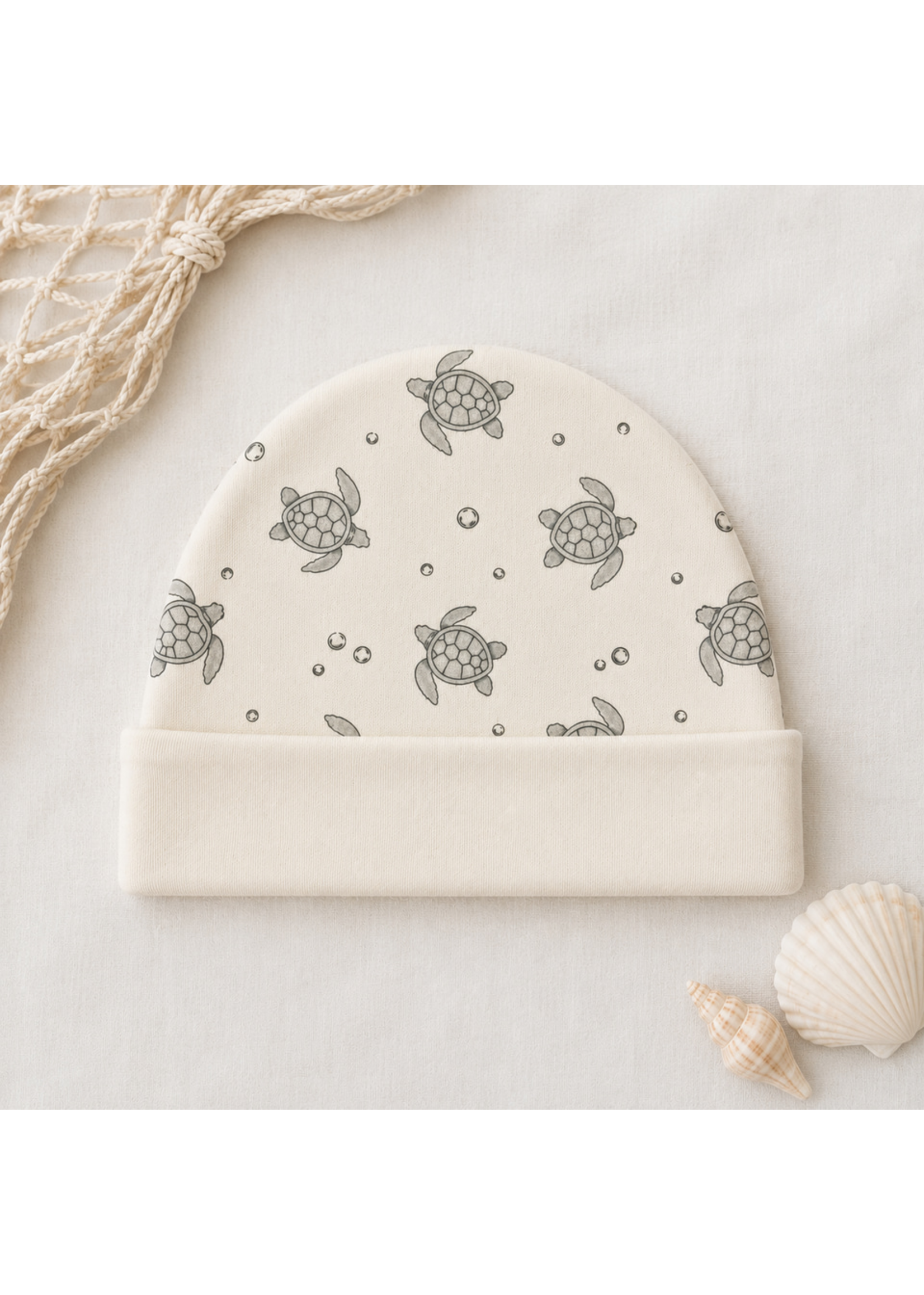 L'oved Baby Double Layer Beanie Coastal Crew