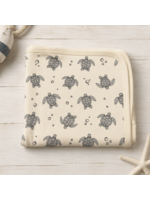 L'oved Baby Baby Blanket Coastal Crew Sea Turtles