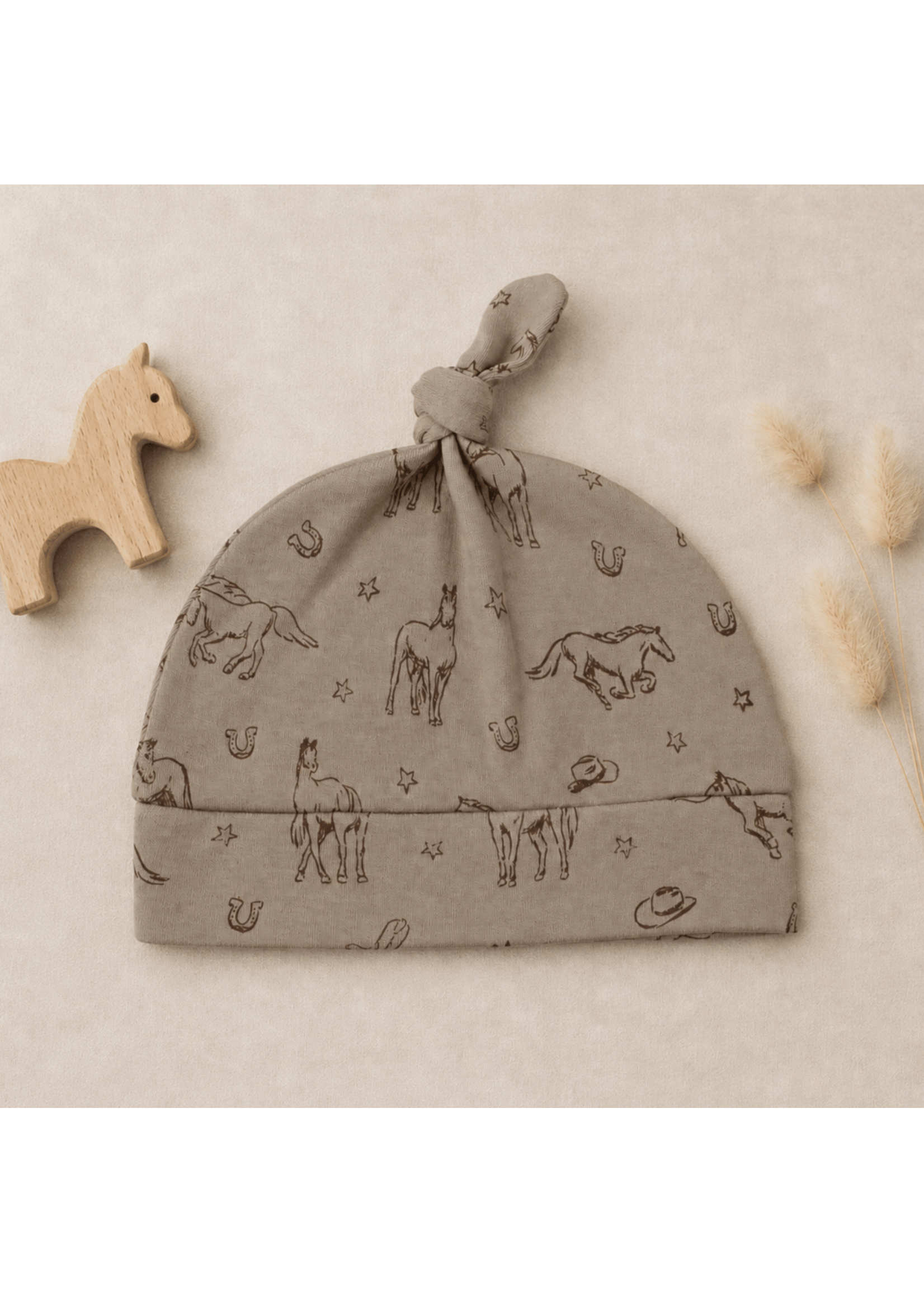 L'oved Baby Knot Hat - Mini Buckaroo