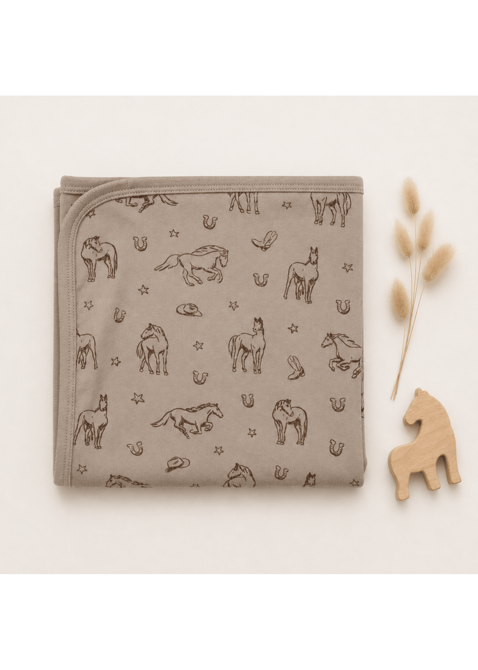 L'oved Baby Baby Blanket Mini Buckaroo