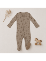 L'oved Baby Zipper Footie Mini Buckaroo