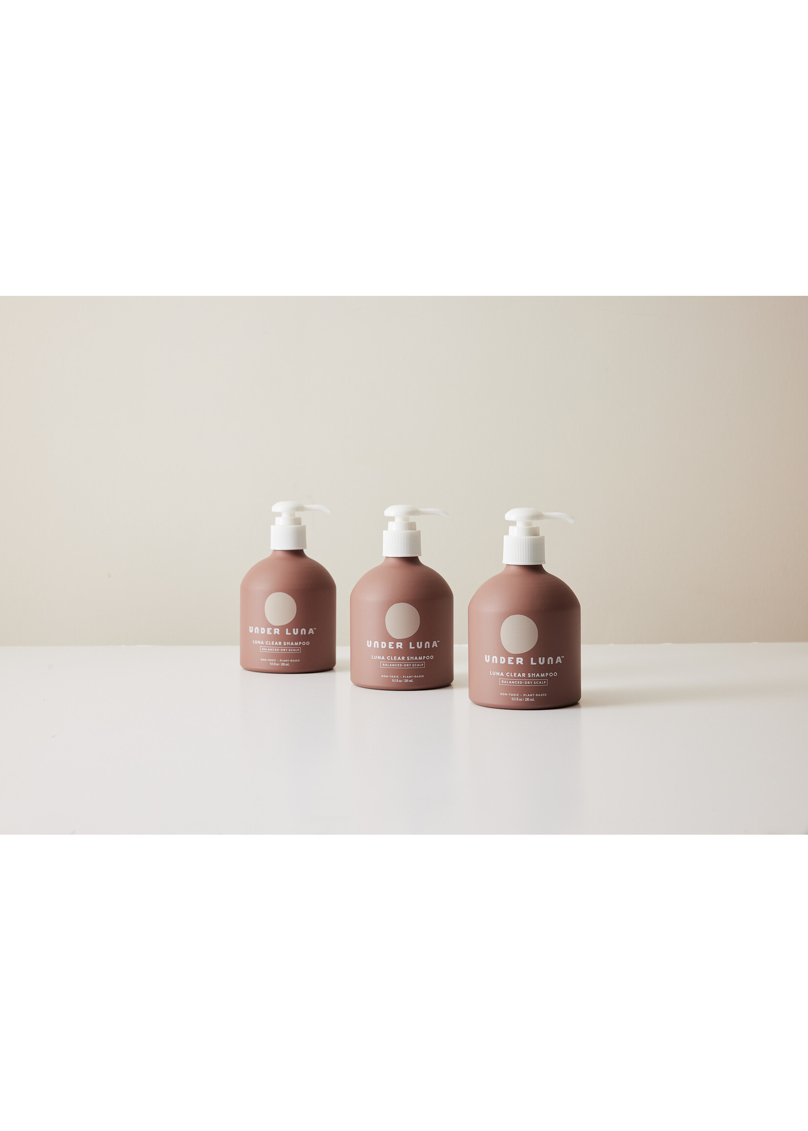 Under Luna Holistic & Handcrafted Shampoo 9.5oz Luna Clear (Formerly Unscented)