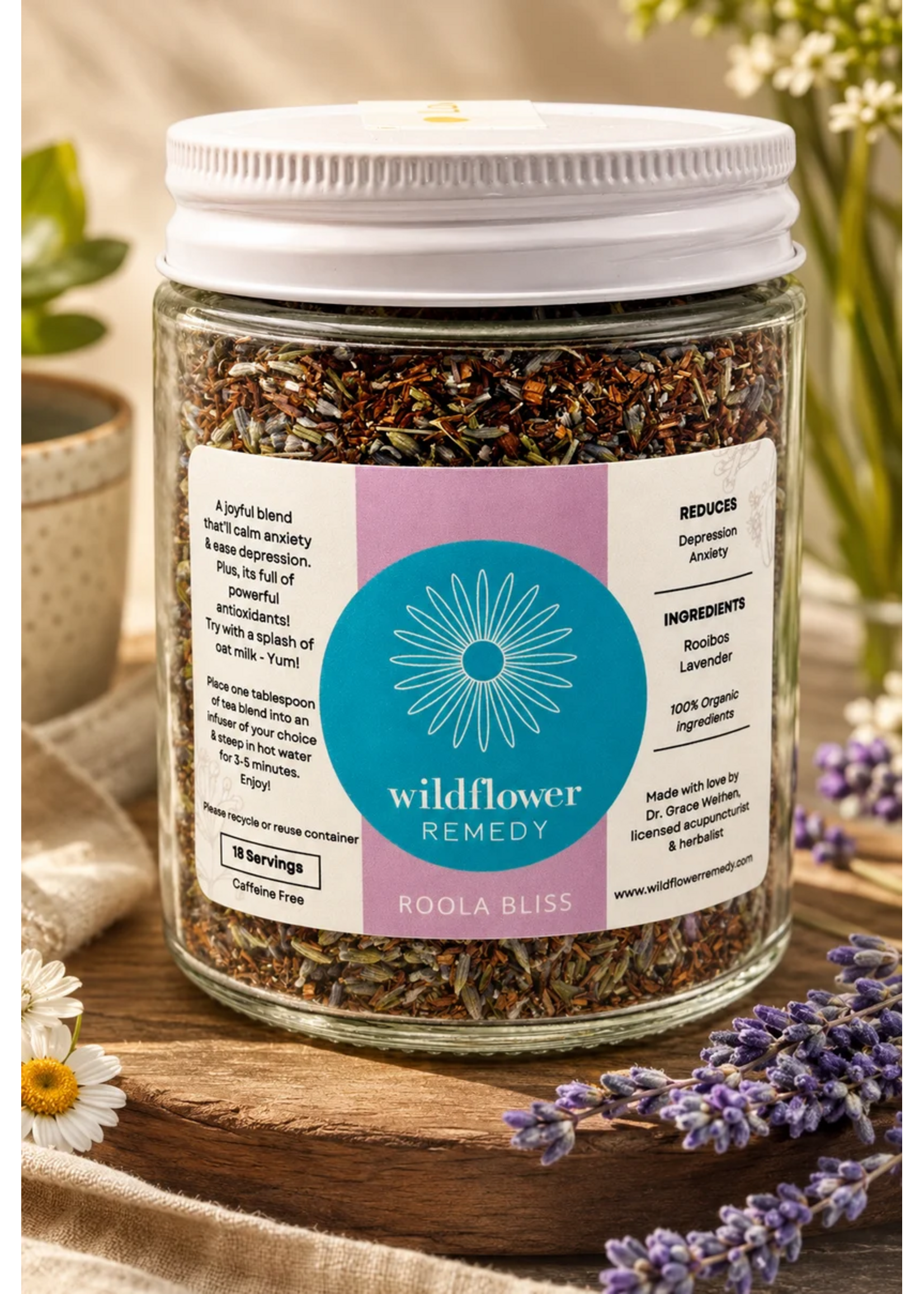 Wildflower Remedy Wildflower Remedy Tea - Roola Bliss