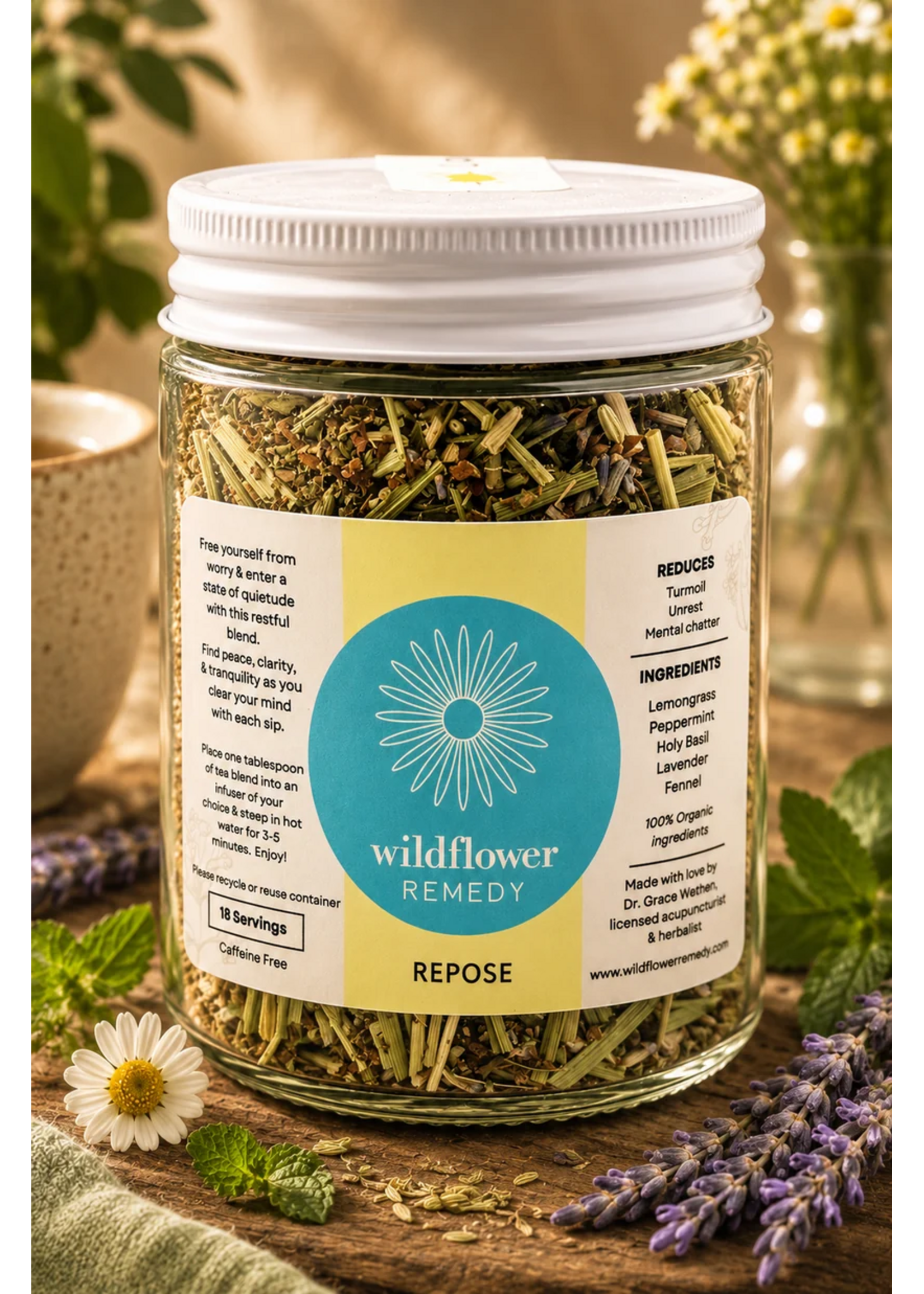 Wildflower Remedy Wildflower Remedy Tea - Repose