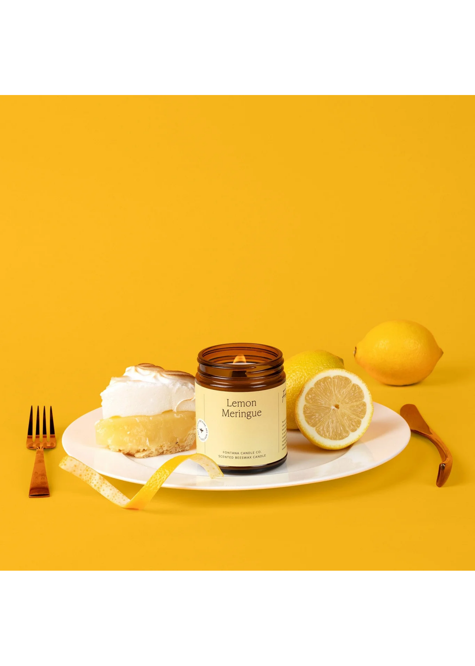 Fontana Candle Co Lemon Meringue Candle 9oz