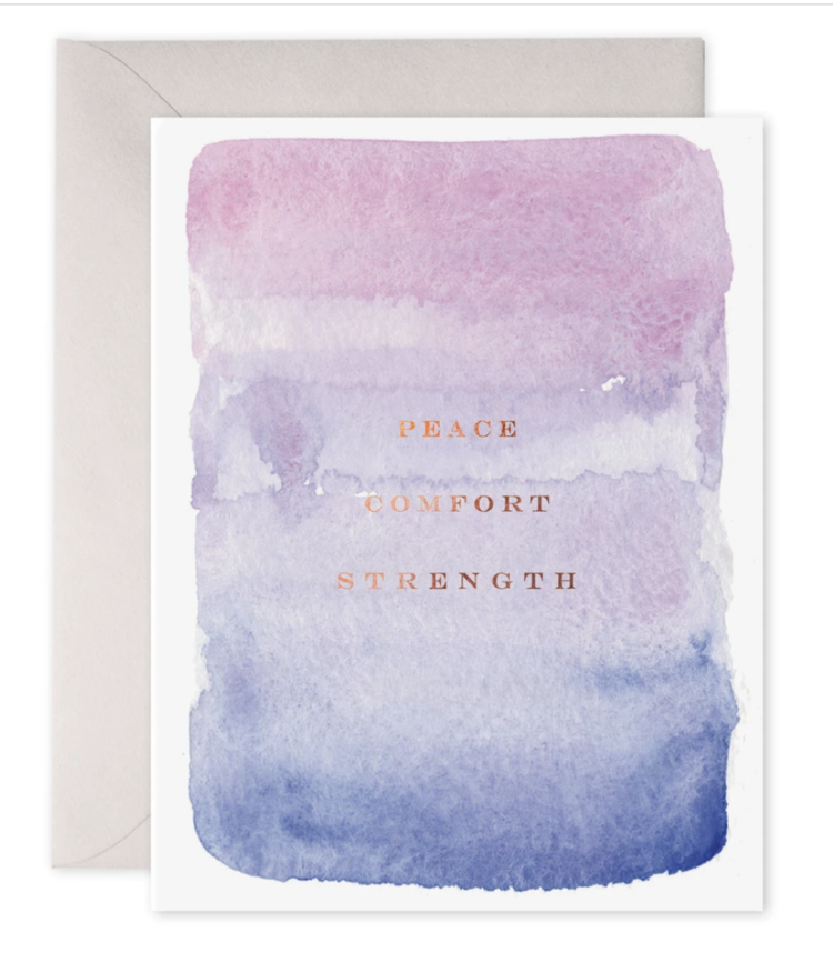 E. Frances Paper Studio Peace, Comfort, Strength