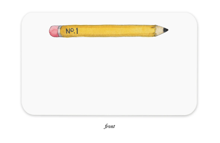 E. Frances Paper Studio No. 1 Pencil Little Notes