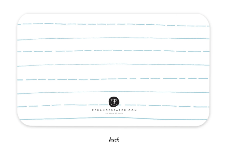 E. Frances Paper Studio No. 1 Pencil Little Notes