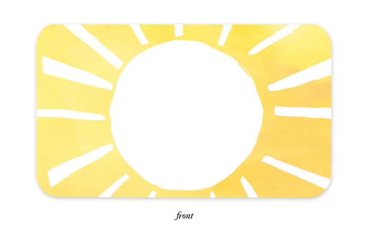 E. Frances Paper Studio Sunny Day Little Notes