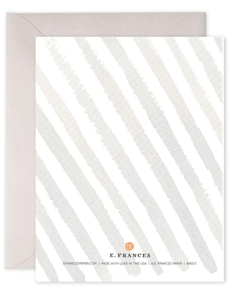 E. Frances Paper Studio Welcome Little One Elephant