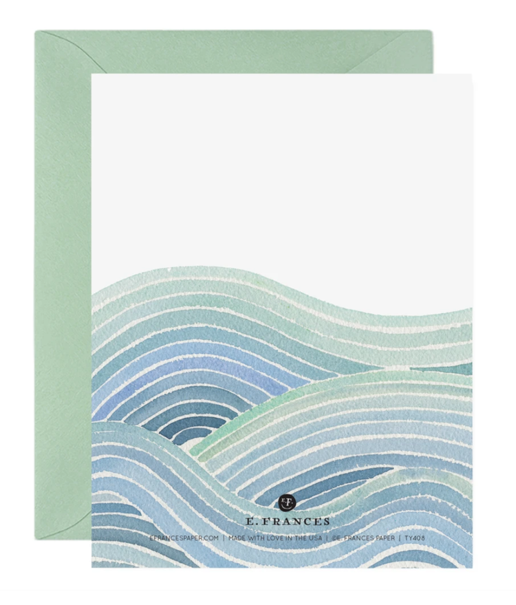 E. Frances Paper Studio Ocean of Thanks