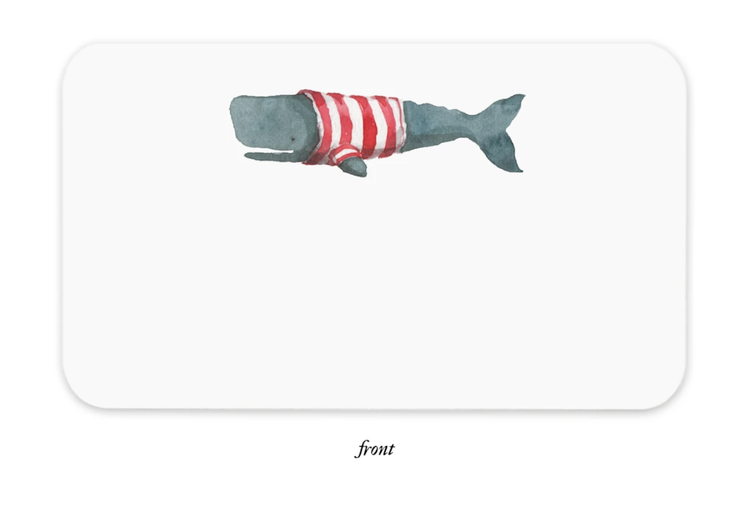 E. Frances Paper Studio Whale Little Notes