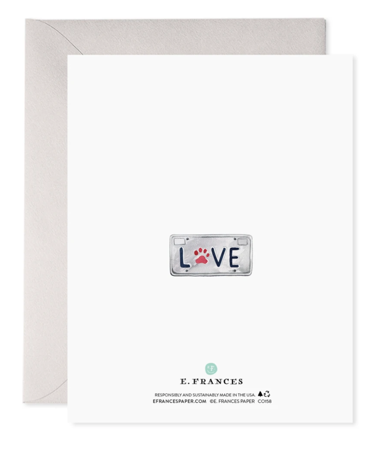 E. Frances Paper Studio Co-Pilot Dog