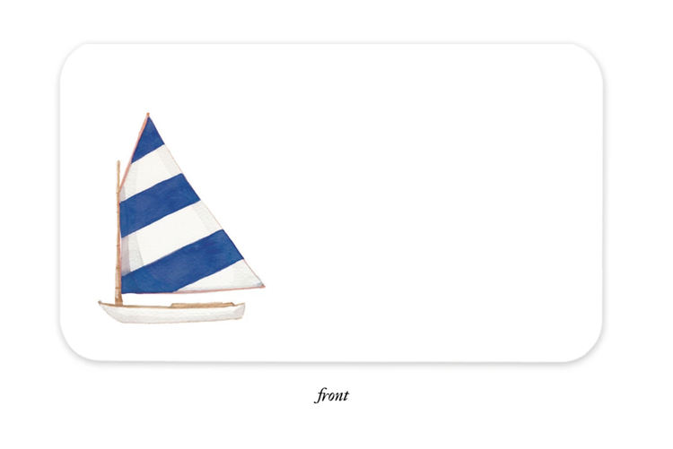 E. Frances Paper Studio Sailboat Little Notes