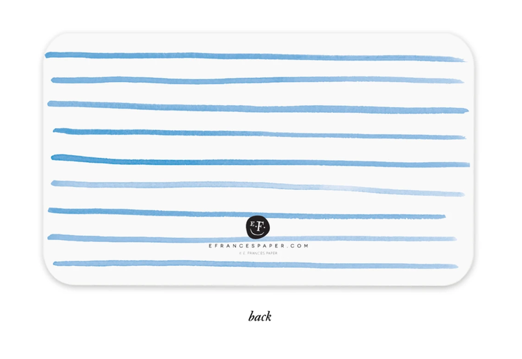 E. Frances Paper Studio Sailboat Little Notes