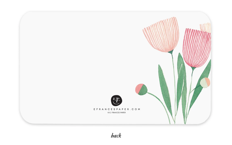 E. Frances Paper Studio Blooms Little Notes