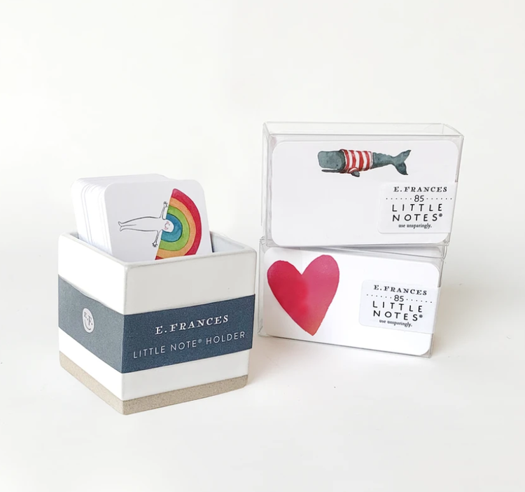 E. Frances Paper Studio Little Note Ceramic Box